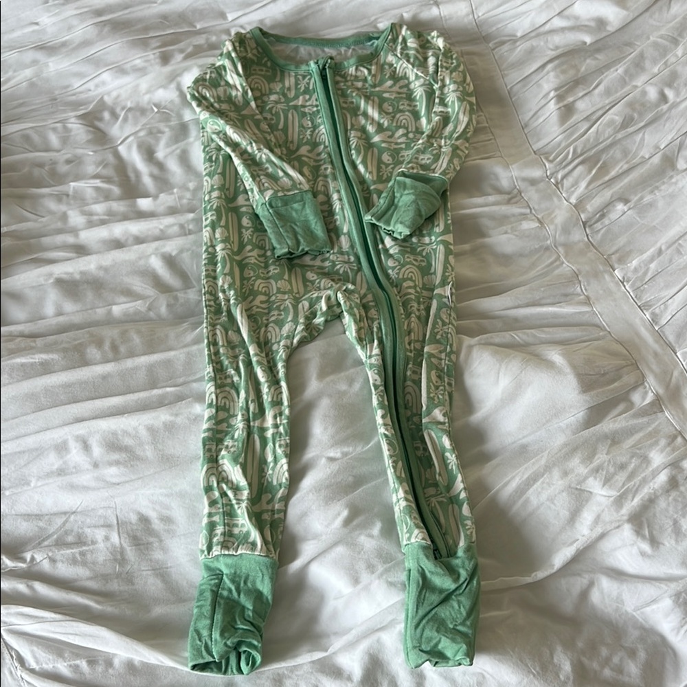 Little Surfer Dude Bamboo Onesie